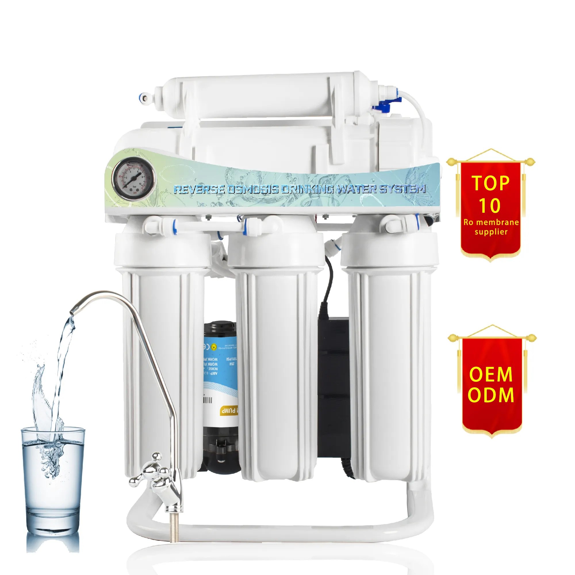 Qicen Home use Intelligent Reverse Osmosis High Flow Rate Machine Filtre Eau