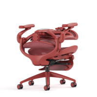 Chaise de bureau ergonomique contemporaine de luxe, testée BIFMA, pour dirigeant, avec appui-tête réglable, chaise de conférence en maille 6D