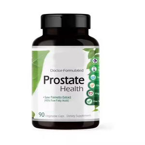 Cápsulas Vegetarianas de Grado Profesional para la Salud de la Próstata, 90 Unidades, para un Envejecimiento Saludable de la Próstata y Reducción de la Urgencia Nocturna - Product Image 1