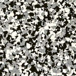 Boîte de 40 lb de flocons décoratifs pour revêtement de sol en époxy (taille 1/4 po) Protection/Amélioration pour toutes les surfaces - pour garages, - Product Image 2