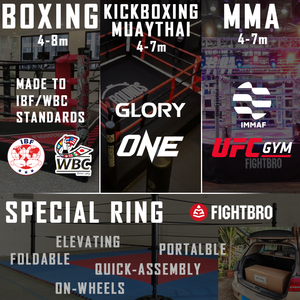 Fightbro RFD Anneau <span class=keywords><strong>de</strong></span> <span class=keywords><strong>boxe</strong></span> pliable - Product Image 4