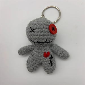 Mignonne Petite Poupée Vaudou Porte-clés Halloween Porte-clés Crochet Porte-clés Mini Poupée Vaudou - Product Image 5