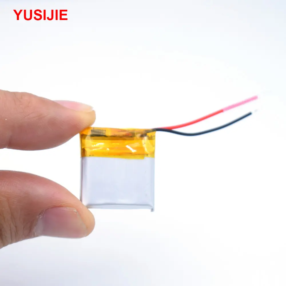 YUSIJIE-428 3.7v 블루투스 헤드셋 야외 휴대용 장비 미용 악기 스마트 시계 충전식 미니 폴리머 배터리