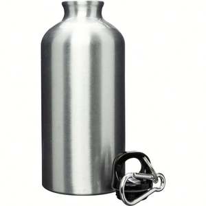 ขวดน้ำอลูมิเนียมสำหรับเล่นกีฬาขนาด17ออนซ์พร้อมห่วงเกี่ยวนิรภัยออกแบบได้ตามต้องการ - Product Image 3