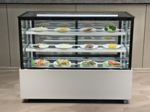 Bánh hiển thị tủ truy cập hàng đầu bánh mì hiển thị đứng bánh di động Showcase cửa hàng thiết kế nội thất và tùy chỉnh - Product Image 2