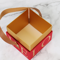Luxuriöse Weiße Rote Karton-Parfümerie Aroma-Schmuck-Verpackung Geschenkbox Exquisite Kompakte Box Leicht zu Transportieren