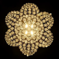 Lustre en cristal LED moderne décoratif de luxe pour hôtel, villa, salon, fabriqué par un fabricant de luminaires résidentiels