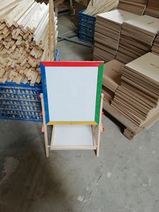 木製子供ダブルサイドリフティング2 in 1ドローイングボード絵画アート黒板モンテッソーリ教育玩具ドローイングボード - Product Image 4