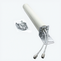 Antenne sans fil externe MIMO à gain élevé 18dBi 2G 3G 4G 5G LTE WIFI longue portée omnidirectionnelle pour communication extérieure