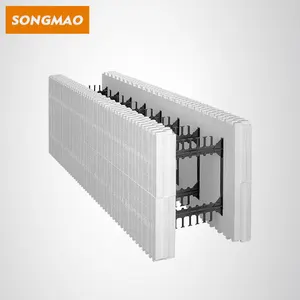 SONGMAO China Cheap Sale Eps Icf Blocks For Building Insulated Concrete Forms Icf Blocks Building System