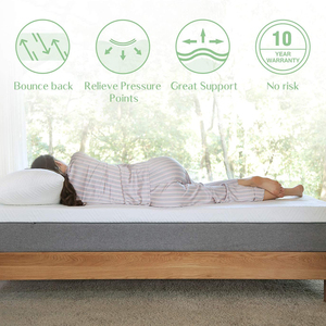 Matelas orthopédique moderne non toxique pour hôtel, en mousse à mémoire de forme gel, en boîte, tailles simple, double et queen, directement de l'usine - Product Image 3