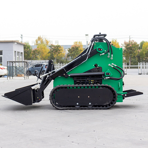 จัดส่งฟรีจีนติดตามล้อ CE/EPA/ยูโร5มินิลื่นไถลรถตักดินแบบหมุน - Product Image 3