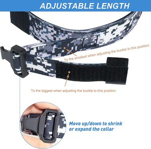 कुत्ते कॉलर, एडजस्टेबल प्रशिक्षण नायलॉन कुत्ते कॉलर के साथ एडजस्टेबल प्रशिक्षण नायलॉन कुत्ते कॉलर - Product Image 5
