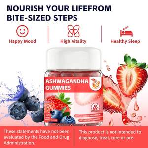 Gomitas de Ashwagandha de Marca Privada OEM con Extracto de Raíz de Ashwagandha que Favorecen la Recuperación Deportiva y Mejoran la Calidad del Sueño - Product Image 4