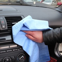 Serviette de séchage pour voiture en PVA super absorbante de 26 x 16 pouces, chiffon de nettoyage en microfibre magique multifonctionnel pour la cuisine