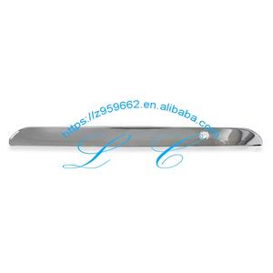 Tapa de maletero trasero, cubierta de puerta trasera, embellecedor de acento cromado para Hiace Van 1998-2004 Wagon, tira de iluminación de matrícula de puerta trasera negra - Product Image 5