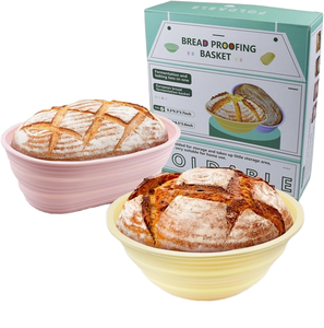 ชุดตะกร้าซิลิโคนสำหรับใส่ขนมปังอุปกรณ์สำหรับอบขนมและขนมอบ - Product Image 1