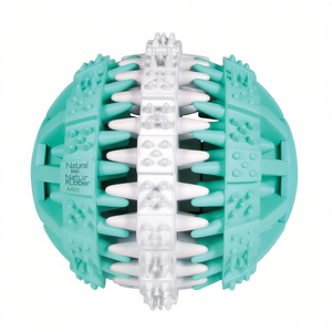 Juguete Masticable para Mascotas, Bola Divertida con Sabor a Menta, de Caucho Natural, 7 cm - Product Image 2