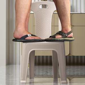 Bán buôn nhựa dày nhựa Ghế tựa lưng bjflamingo Nhiều màu Stackable mà không cần cánh tay ghế nhựa - Product Image 3