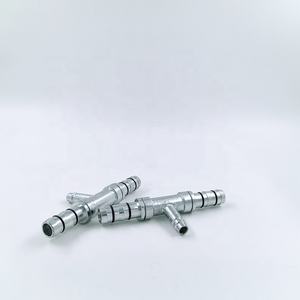 Empalmador de sistema de clip de con puerto lateral bajo R134a Accesorio de refrigeración A/C <span class=keywords><strong>12</strong></span> Espiga de manguera - Product Image 5