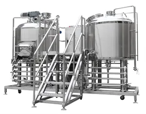 Beer Equipment Brewhouse Stainless Steel Beer Fermentation Machine Craft Beer Brewery Equipment 250l brewhouse 500L 800L 1000L