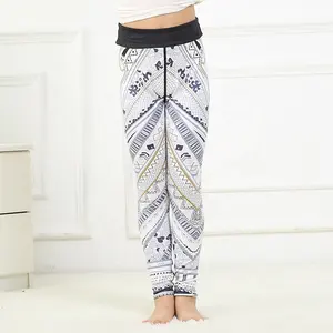 Ingrosso leggings da yoga traspirante ad asciugatura rapida per bambini con compressione aderente da esterno pantaloni ad asciugatura rapida da ragazza