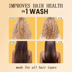 Hydraterende Honingolie Shampoo Natuurlijke Diepe Reinigingsformule Voedt Hydrateert Gladstrijkjes Verfrist Beschadigde Haarbehandeling - Product Image 5