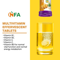 Vente directe d'usine, comprimés effervescents multivitaminés, idéaux pour les femmes et les hommes, stimulant les fonctions vitales, comprimés effervescents pour booster l'énergie