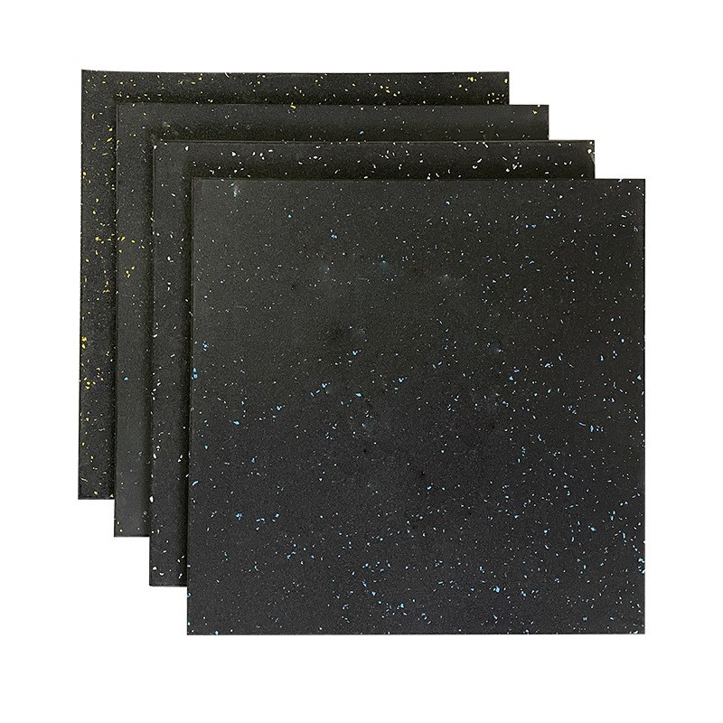 Gym Rubber Mat Floor 3-12mm Thick Indoor Weightlifting Rubber Floor Tile Wholesale Gym Exercise Mats