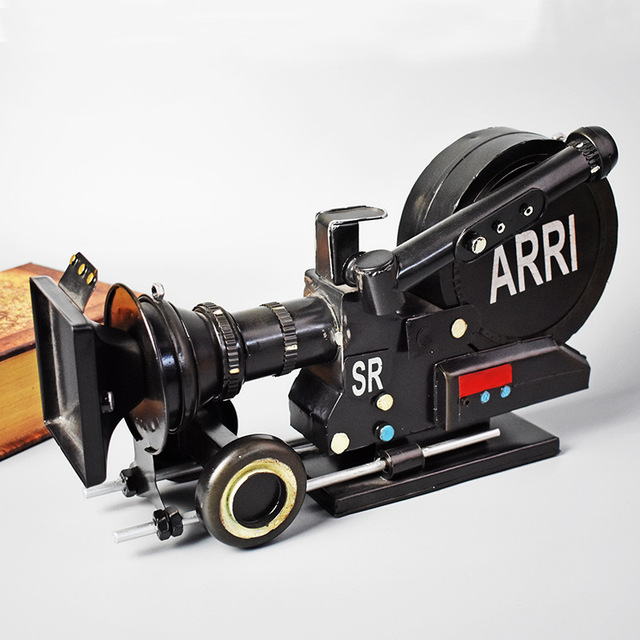 Vintage Movie Camera Metal Model Classic Antique Film Camera Decor for Home Office Display Bulk Wholesale Custom Logo OEM