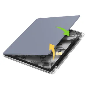 2024 <span class=keywords><strong>nuevo</strong></span> <span class=keywords><strong>Kindle</strong></span> Scribe 360 Smart Case 10,2 pulgadas E-Book cubierta protectora transparente Compatible PU Tablet Covers & Cases - Product Image 5