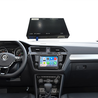 Radio voiture iPhone CarPlay sans fil Android Auto pour Volkswagen TIGUAN 2017-2018 écran tactile Navigation Caméras Retrofit