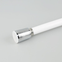 Tuyau de douche flexible chromé avec inverseur pour kits de douche, idéal pour salle de bain et salle de sport
