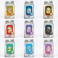 Collezione di Accessori Pokemoned Eevee Evolution 17.5, Confezione Regalo con 9 Modelli, Edizione SC