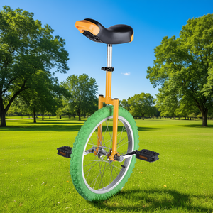 Monocycle 18 pouces avec cadre en alliage d'aluminium, équipement de cyclisme sur plat à vitesse unique - Product Image 2