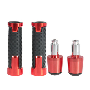 Manopole e Terminali Manubrio Moto in Gomma Gel per Aprilia <span class=keywords><strong>SR</strong></span> <span class=keywords><strong>MAX</strong></span> <span class=keywords><strong>300</strong></span> 2011-2016 e Honda CBR250F 2015, Accessori - Product Image 4