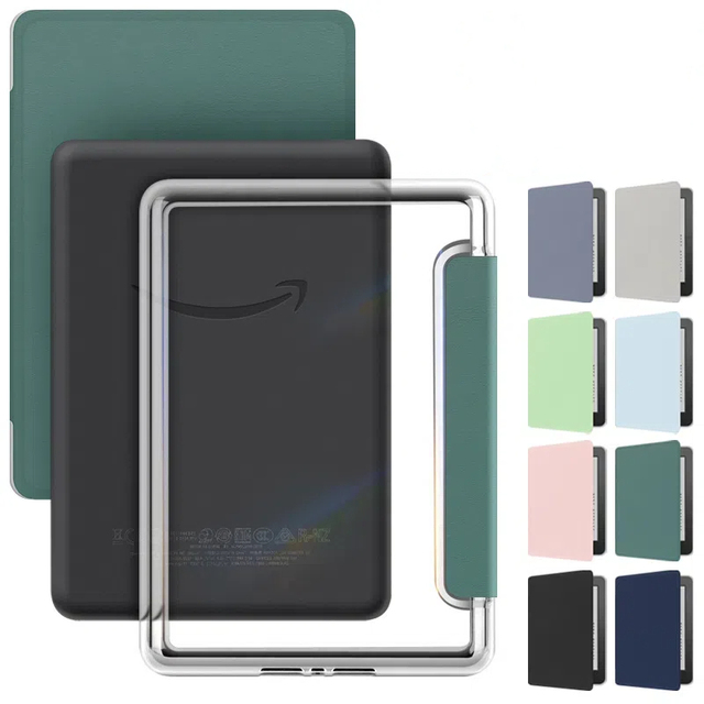 Wholesale Custom DIY Auto Sleeping TPU Transparent Clear Case for Kindle Paperwhite 11th 2021 6.8 Inch Cover
