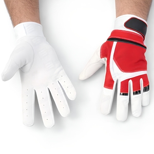 Gants de lanceur de baseball professionnels en peau de mouton, avec grip antidérapant, respirants, à doigts complets, unisexes, pour droitiers et gauchers, pour l'entraînement - Product Image 1