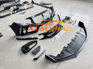 Kit carrozzeria per l'aggiornamento della conversione dell'auto con Spoiler posteriore della griglia del paraurti anteriore 2020 tipo R Look Bodykit per berlina Honda <span class=keywords><strong>Civic</strong></span> 2016-2020 - Product Image 4