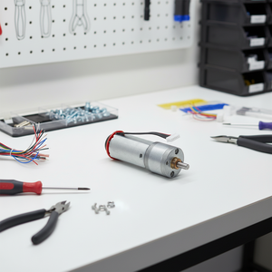 20A-180 高トルクマイクロ<span class=keywords><strong>DC</strong></span>ギアモーター工場直販、カスタマイズ可能なミニモーター（計器、ロボット、スマートロック、おもちゃ用） - Product Image 6