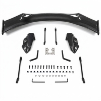 Kit d'aileron arrière réglable en fibre de carbone style Z06 pour Chevrolet Corvette C8, pièce extérieure automobile montée sur le coffre