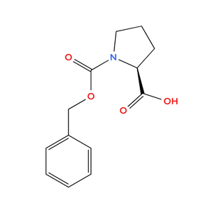 N-Cbz-L-Proline (2S)-1-[(Benzyloxy)Carbonyl]Pyrrolidine-2-Carboxylic Acid CAS 1148-11-4 Purezza 98% Cristalli Bianchi Opachi - Product Image 3