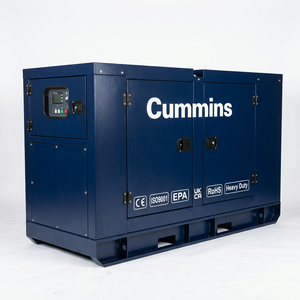 Générateur diesel silencieux mobile à quatre roues simple 40KVA/KW 50KVA avec ATS/MTS, le plus vendu sur les chantiers de construction et les sites résidentiels - Product Image 3