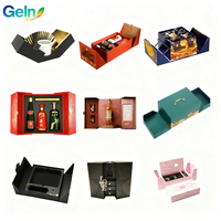 Boîtes en carton personnalisées, boîtes cadeaux irrégulières de luxe, emballages pour cosmétiques haut de gamme et coffrets cadeaux