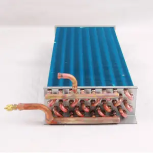 Radiateur en aluminium, Tube en cuivre, bobine d'évaporateur à ailettes