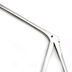 2026 Premium Pince à biopsie manuelle Nicola Micro à coupelles, sur mesure, en acier, pour chirurgie de la colonne vertébrale - Product Image 4