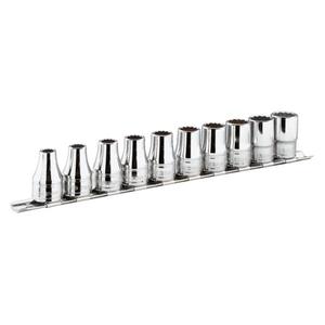 FACOM - S.40E Juego de enchufes de 1/2 ''en soporte metálico-9 piezas (8-16mm) - EAN 3148515145506 JUEGOS DE TRINQUETE Y TOMAS DE 1/2" - Product Image 1
