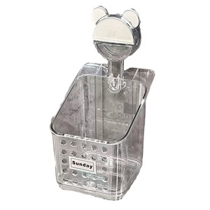 Boîte de rangement murale à ventouse Autonomy en matériau PET transparent, sans perçage, pour cuisine (ail, gingembre, oignon) - Product Image 5