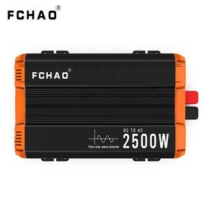 FCHAO 2500W ذروة السلطة 5kw العاكس 12V <span class=keywords><strong>24V</strong></span> 48V إلى <span class=keywords><strong>220V</strong></span> 230V 230V الطاقة الشمسية Invertor مع شاشة الكريستال السائل التحكم عن بعد ل RV - Product Image 2