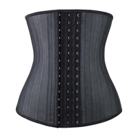 Cintura de entrenador de cintura de talla grande de alta calidad con látex 25 moldeador de cuerpo de corsé de látex reforzado con acero